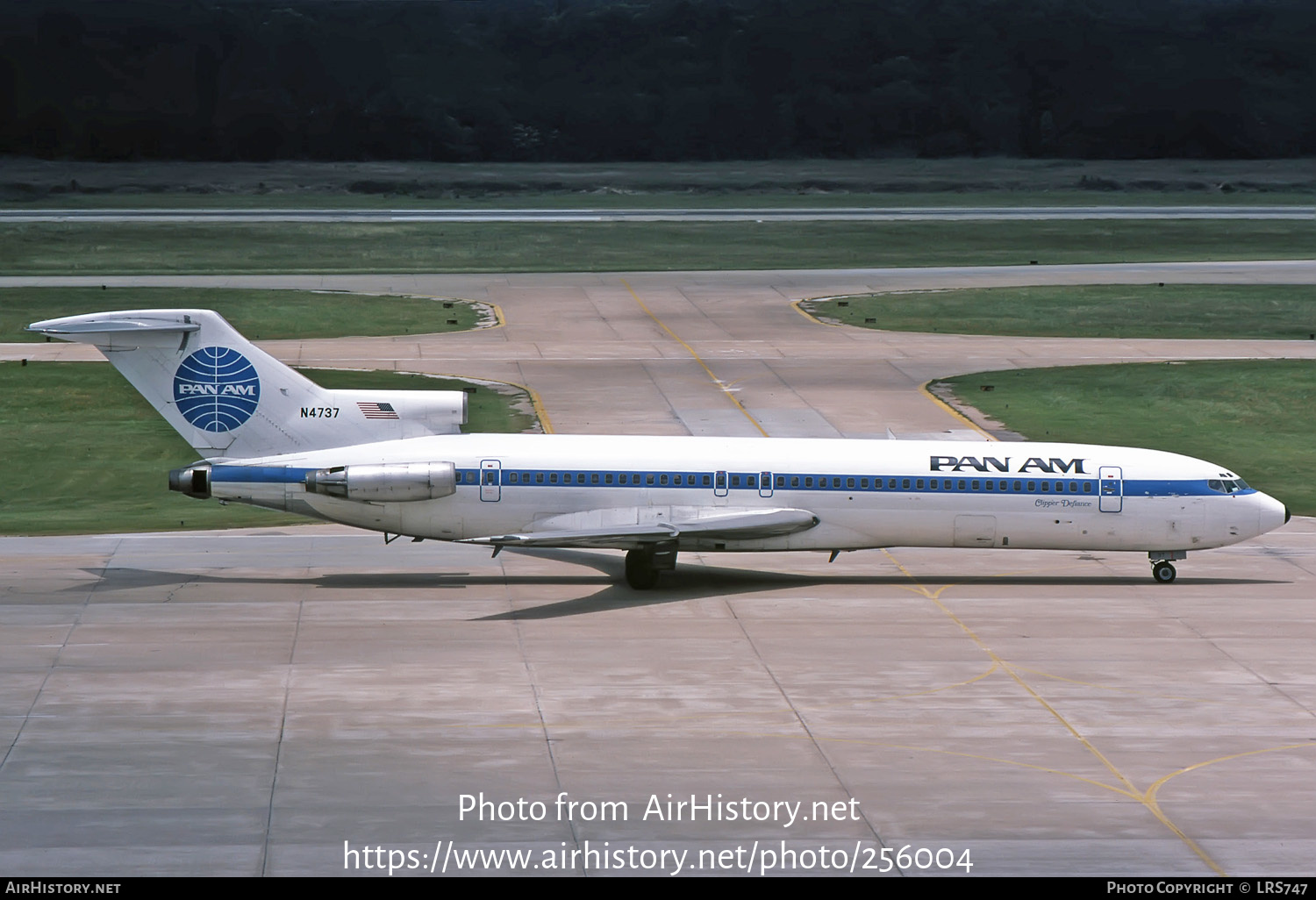 Aircraft Photo of N4737 | Boeing 727-235 | Pan American World Airways - Pan Am | AirHistory.net #256004