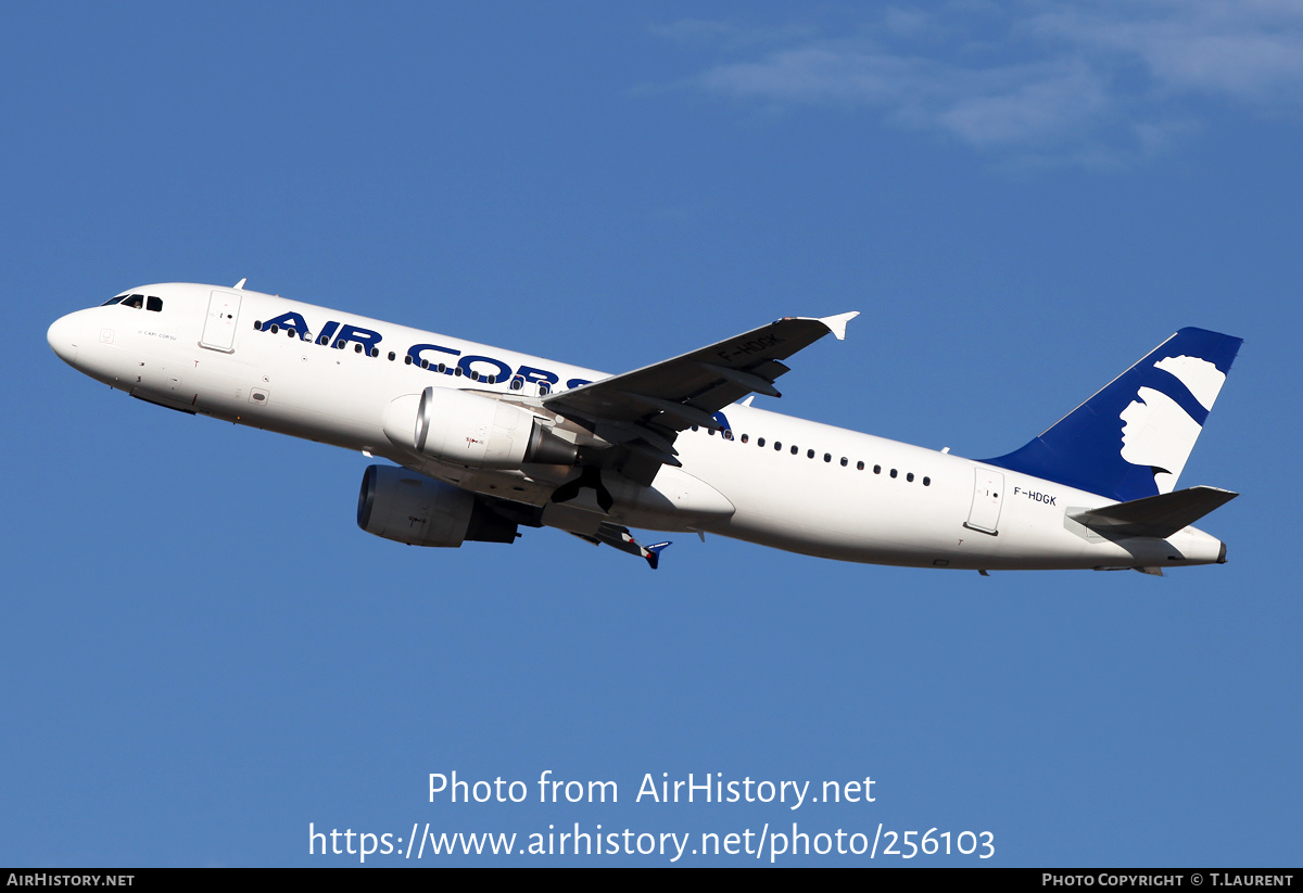 Aircraft Photo of F-HDGK | Airbus A320-214 | Air Corsica | AirHistory.net #256103