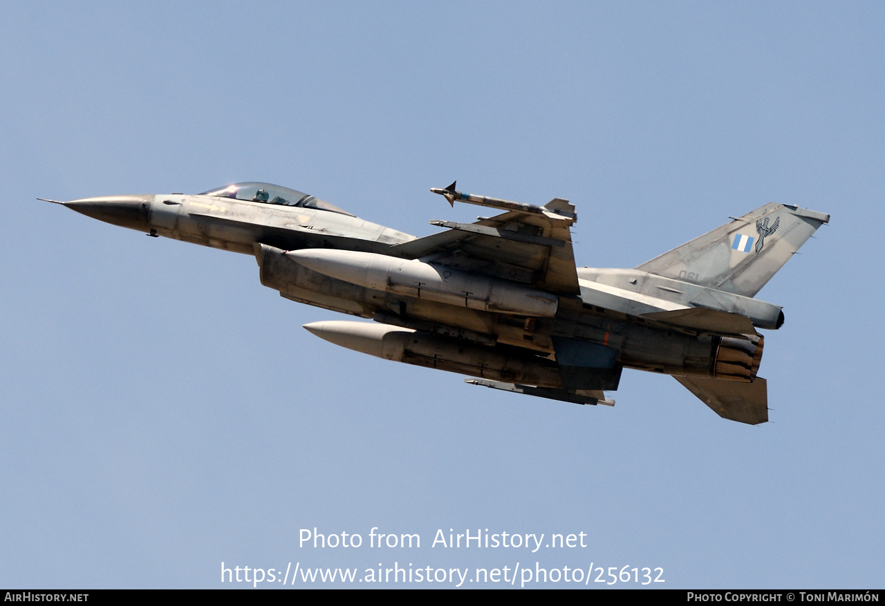 Aircraft Photo of 061 | General Dynamics F-16CJ Fighting Falcon | Greece - Air Force | AirHistory.net #256132