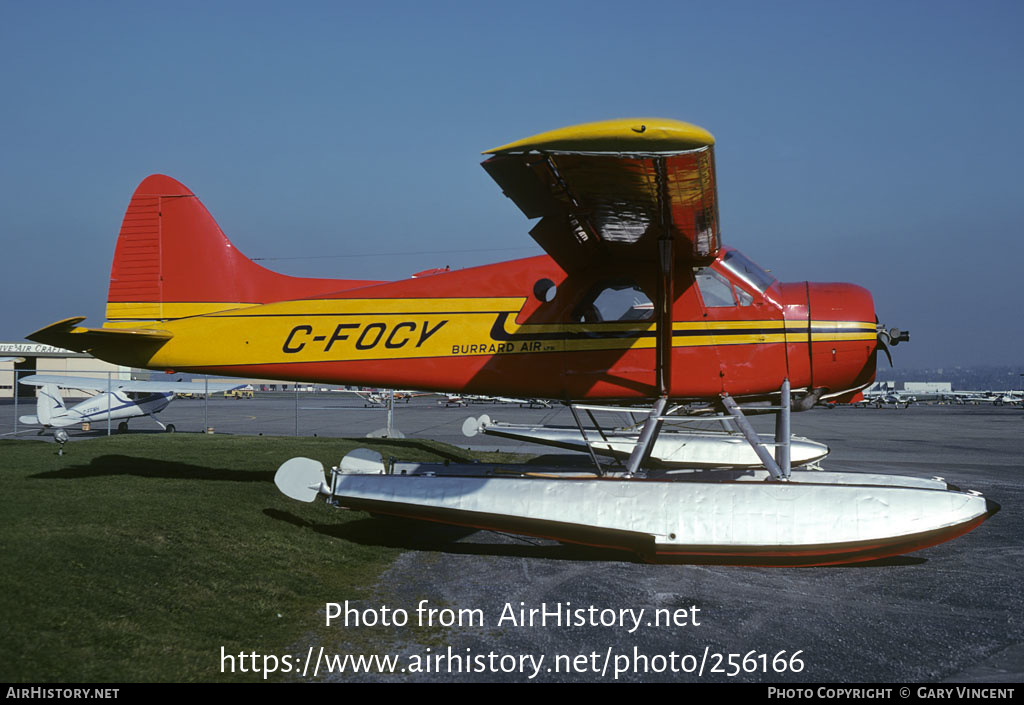 Aircraft Photo of C-FOCY | De Havilland Canada DHC-2 Beaver Mk1 | Burrard Air | AirHistory.net #256166