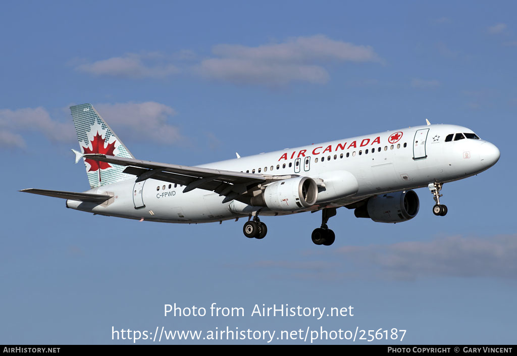 Aircraft Photo of C-FPWD | Airbus A320-211 | Air Canada | AirHistory.net #256187