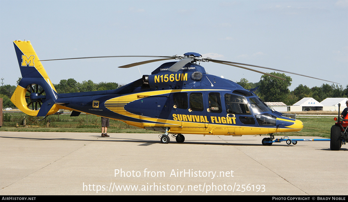 Aircraft Photo of N156UM | Eurocopter EC-155B-1 | University of Michigan Survival Flight | AirHistory.net #256193