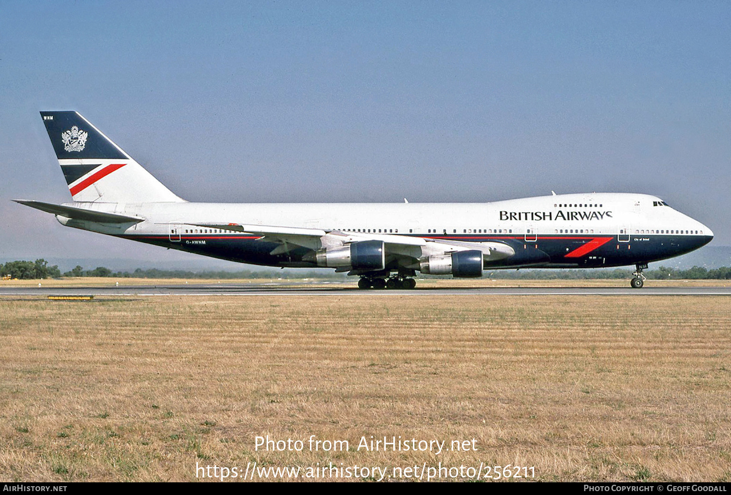 Aircraft Photo of G-AWNM | Boeing 747-136 | British Airways | AirHistory.net #256211