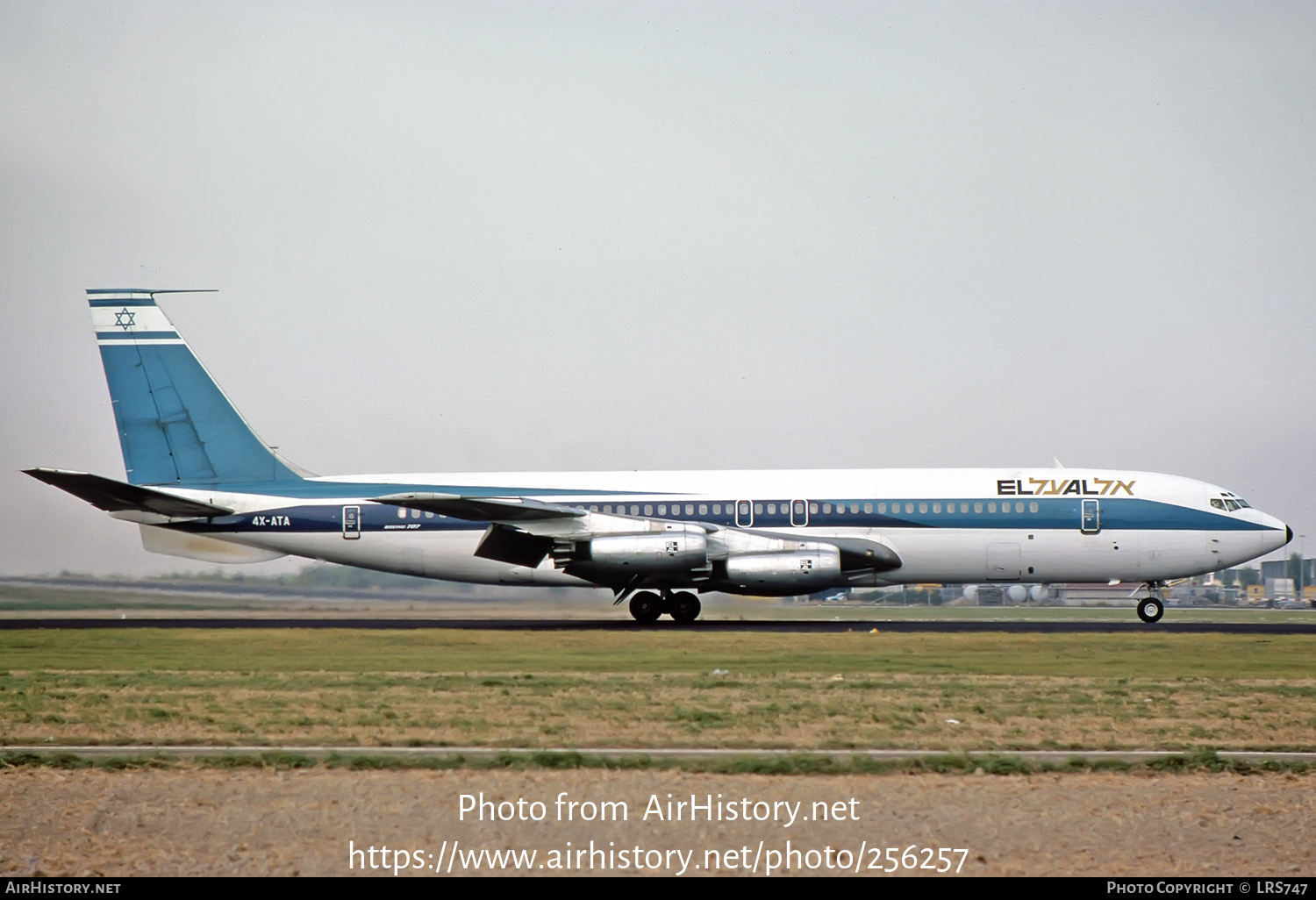 Aircraft Photo of 4X-ATA | Boeing 707-458 | El Al Israel Airlines ...