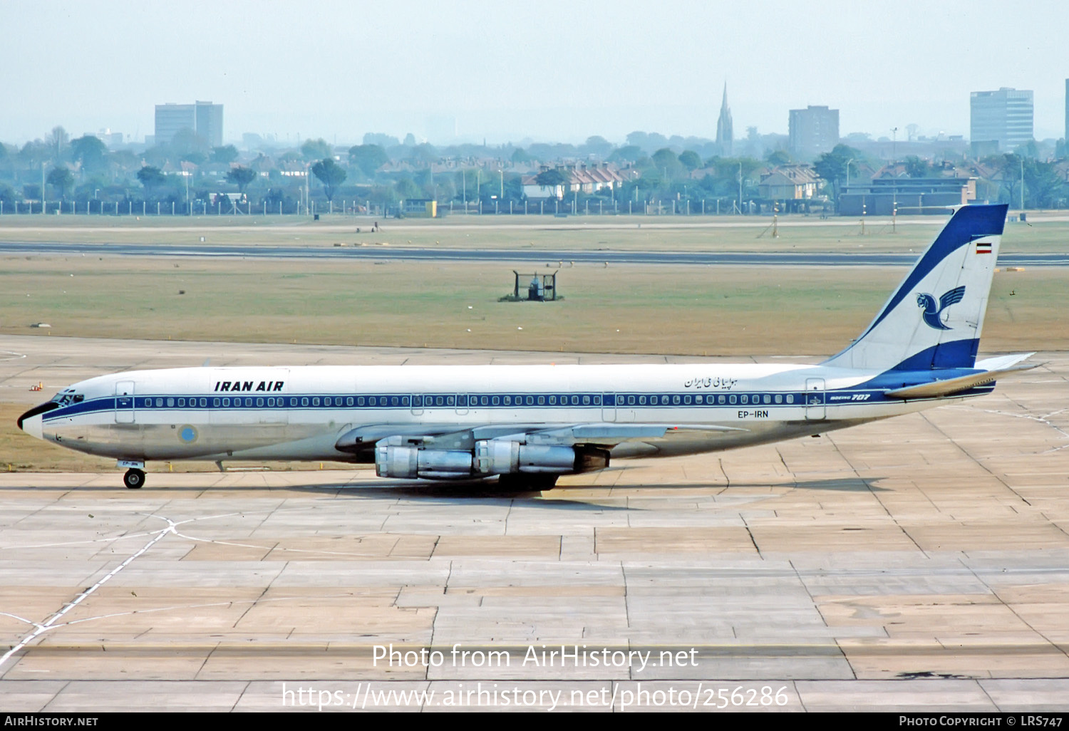 Aircraft Photo of EP-IRN | Boeing 707-386C | Iran Air | AirHistory.net #256286