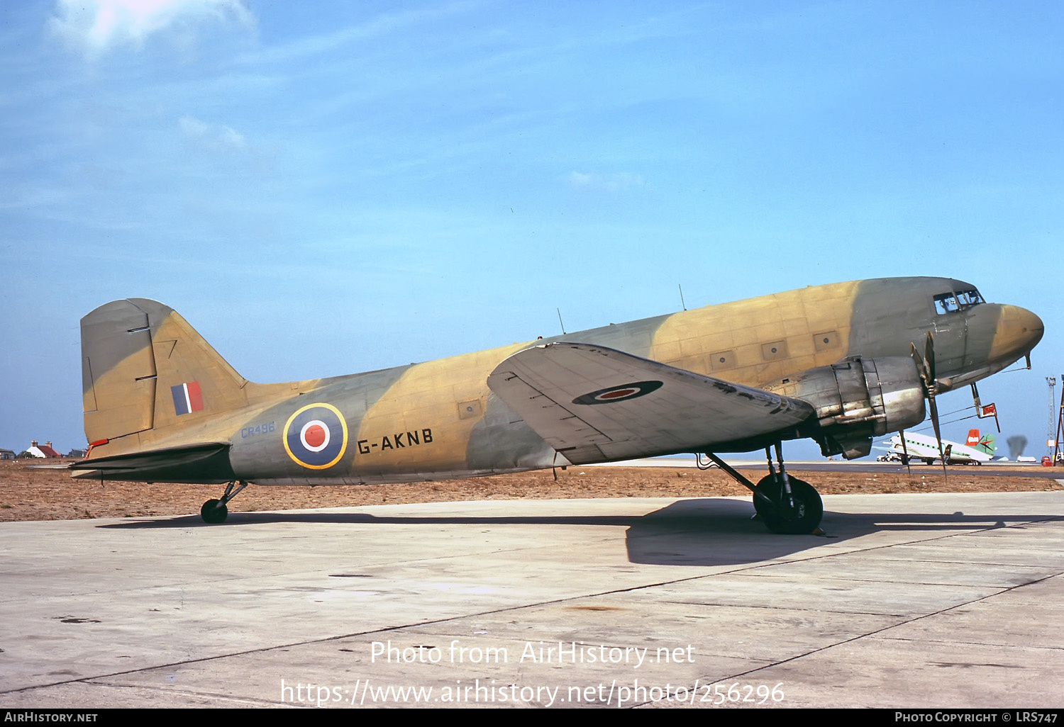 Aircraft Photo of G-AKNB | Douglas C-47 Skytrain | UK - Air Force | AirHistory.net #256296