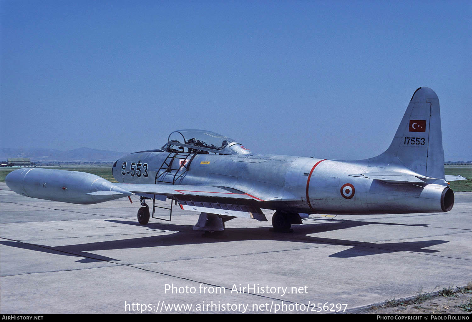 Aircraft Photo of 51-17553 / 17553 | Lockheed T-33A | Turkey - Air Force | AirHistory.net #256297