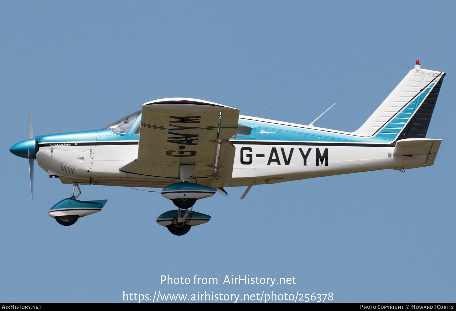 Aircraft Photo of G-AVYM | Piper PA-28-180 Cherokee D | AirHistory.net #256378