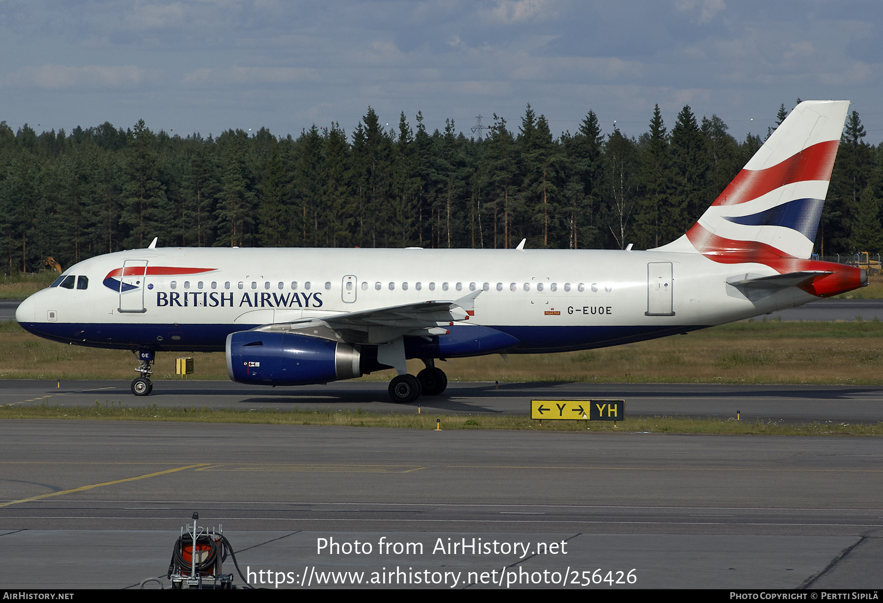 Aircraft Photo of G-EUOE | Airbus A319-131 | British Airways | AirHistory.net #256426