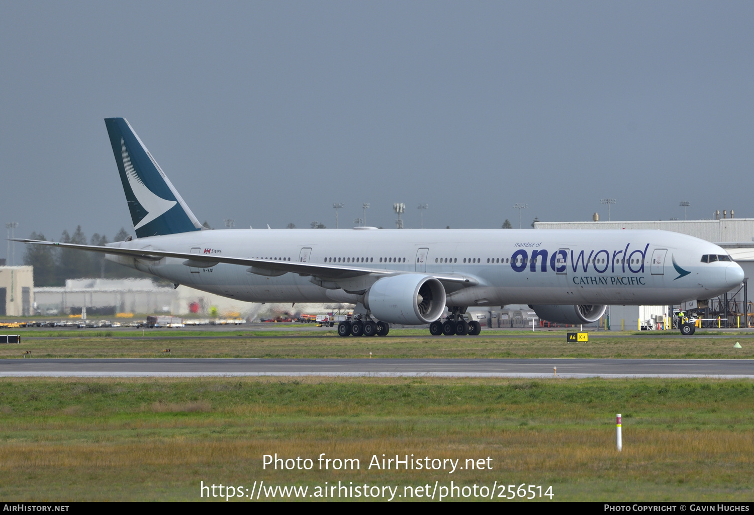 Aircraft Photo of B-KQI | Boeing 777-367/ER | Cathay Pacific Airways | AirHistory.net #256514