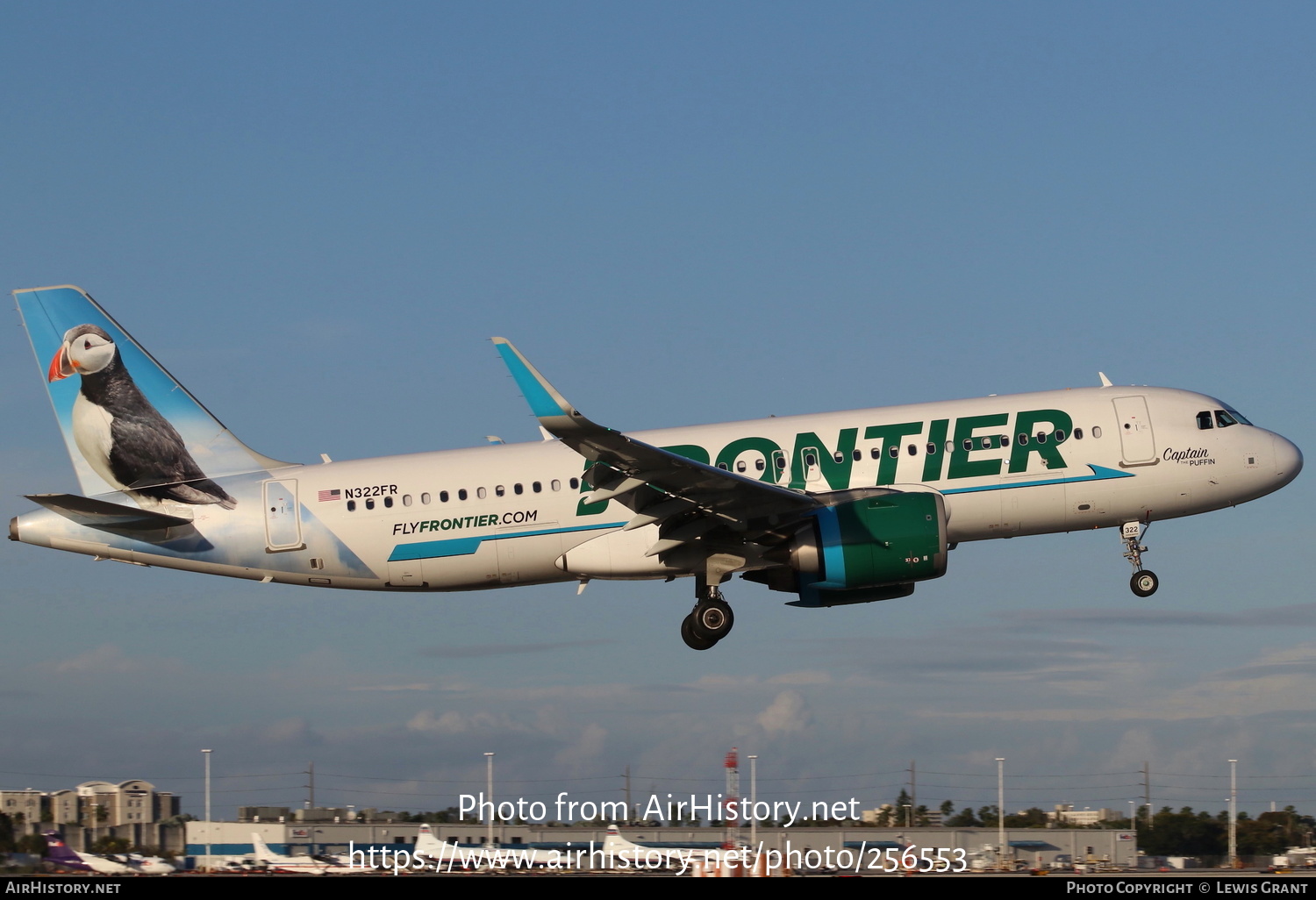 Aircraft Photo of N322FR | Airbus A320-251N | Frontier Airlines | AirHistory.net #256553