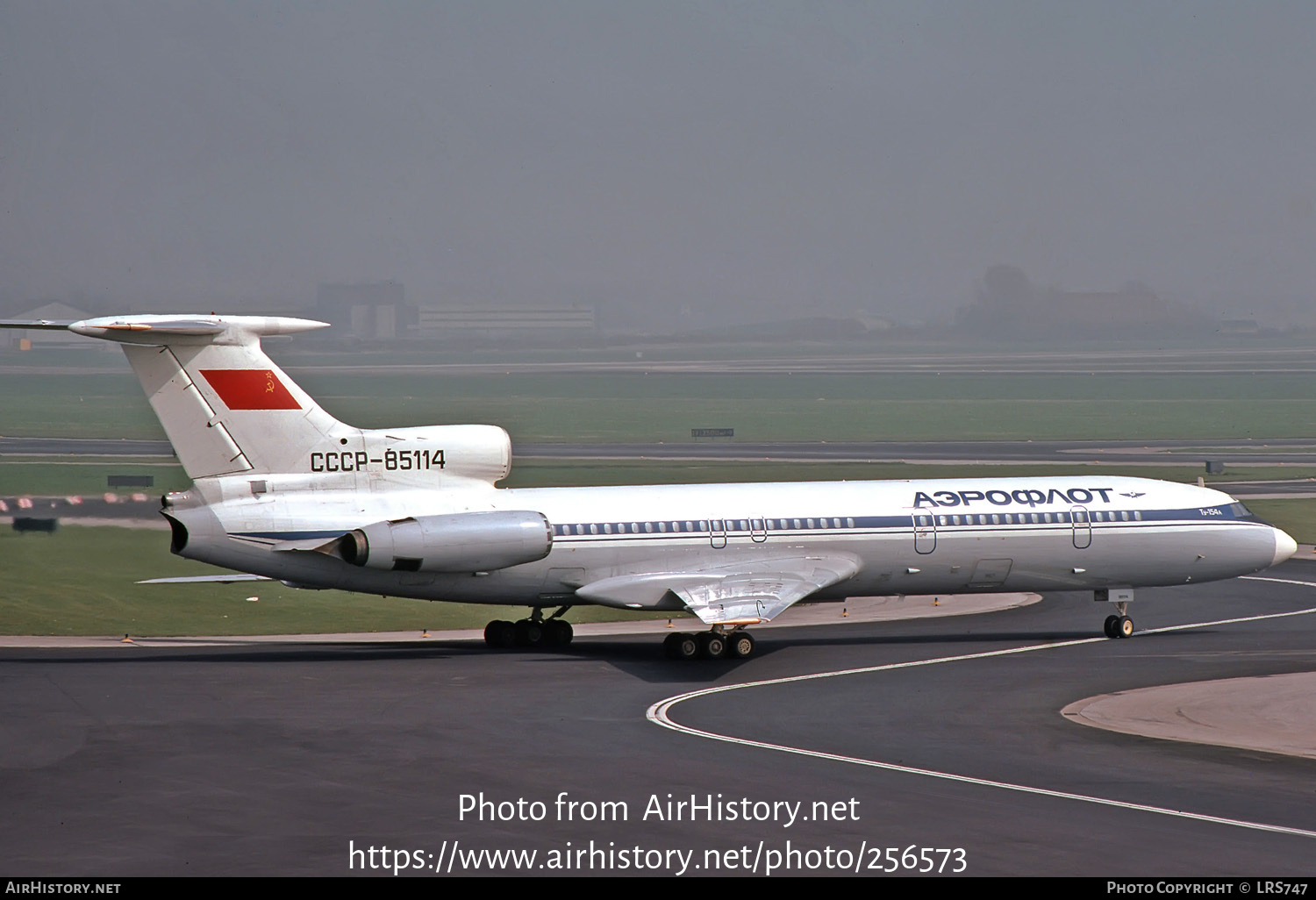 Aircraft Photo of CCCP-85114 | Tupolev Tu-154A | Aeroflot | AirHistory.net #256573