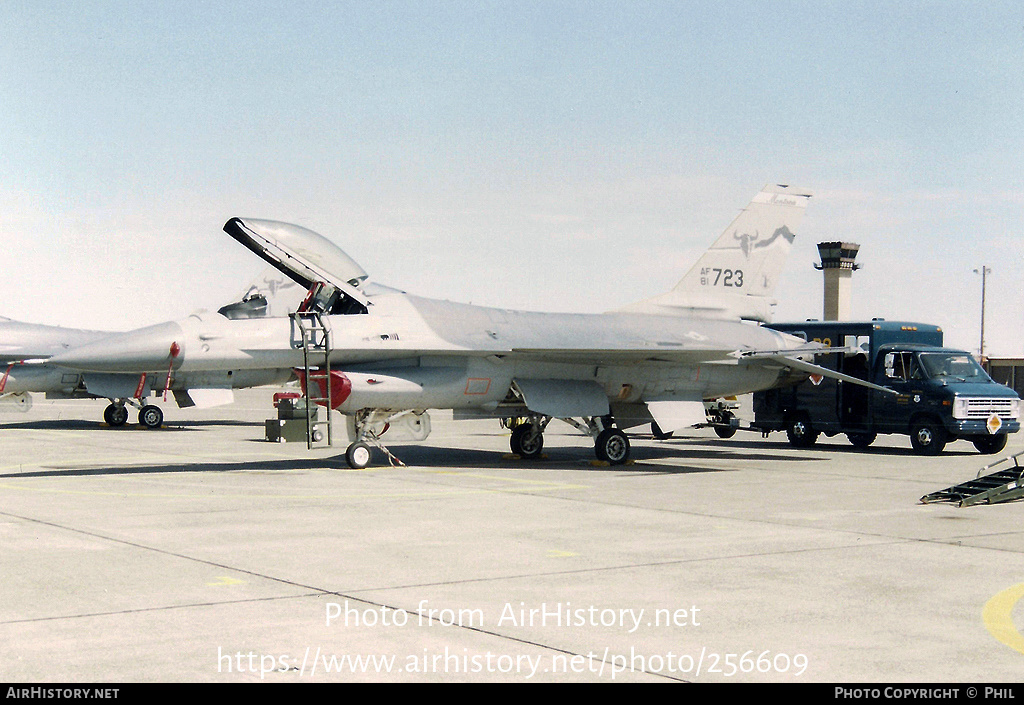 Aircraft Photo of 81-0723 / AF81-723 | General Dynamics F-16A/ADF Fighting Falcon | USA - Air Force | AirHistory.net #256609