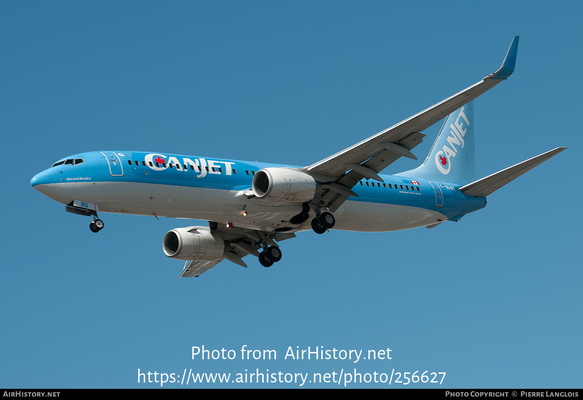 Aircraft Photo of C-GLBG | Boeing 737-8K5 | CanJet Airlines | AirHistory.net #256627