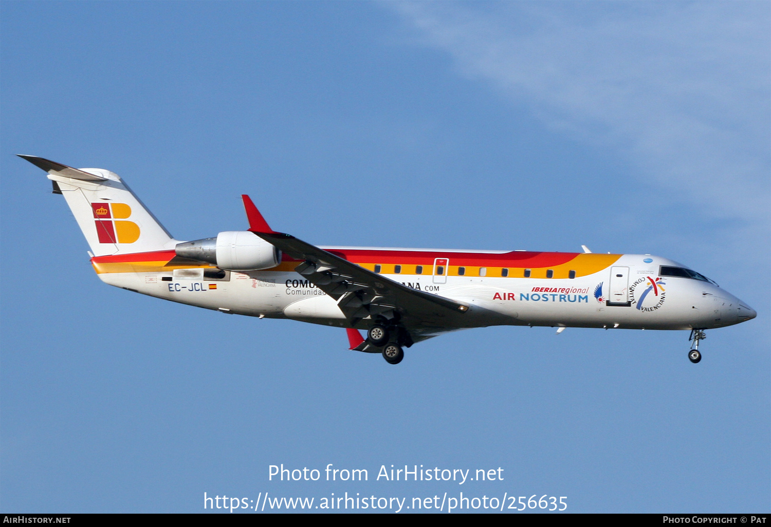 Aircraft Photo of EC-JCL | Bombardier CRJ-200ER (CL-600-2B19) | Iberia Regional | AirHistory.net #256635