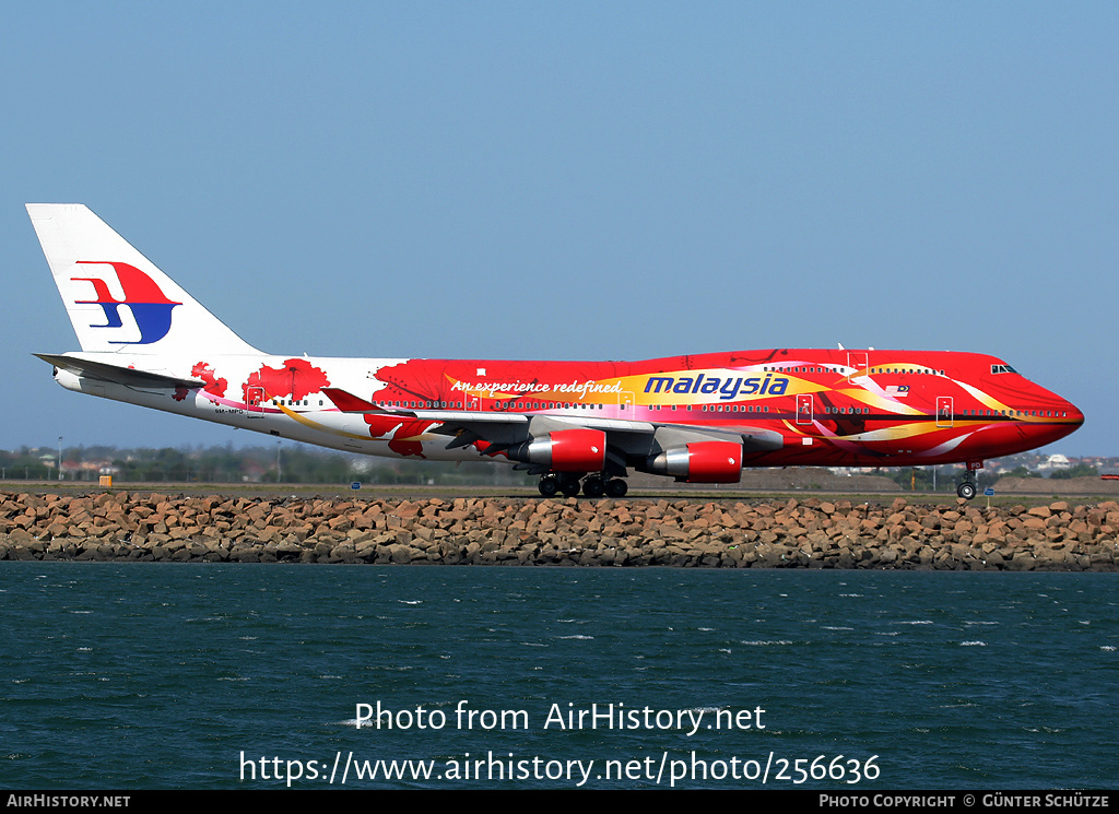 Aircraft Photo of 9M-MPD | Boeing 747-4H6 | Malaysia Airlines | AirHistory.net #256636