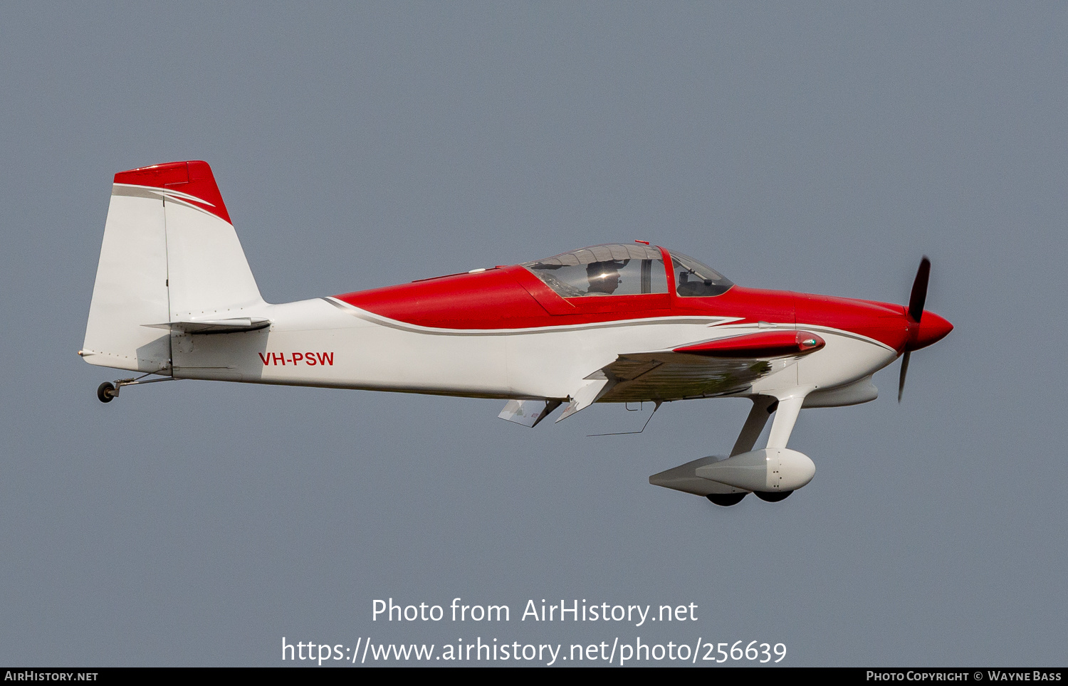 Aircraft Photo of VH-PSW | Van's RV-7 | AirHistory.net #256639