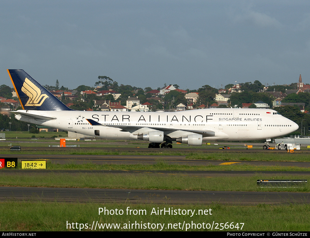 Aircraft Photo of 9V-SPP | Boeing 747-412 | Singapore Airlines | AirHistory.net #256647