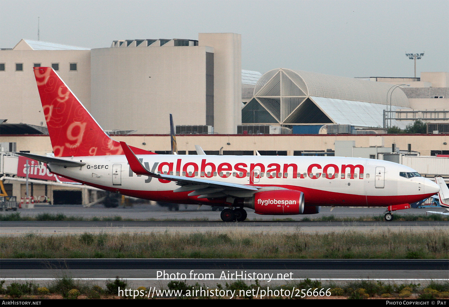 Aircraft Photo of G-SEFC | Boeing 737-7Q8 | Flyglobespan | AirHistory.net #256666