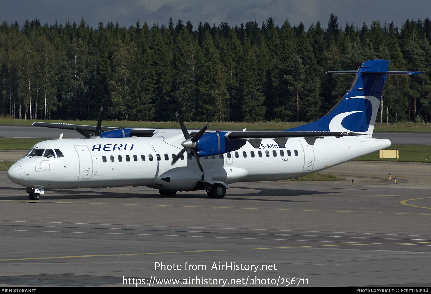 Aircraft Photo of ES-KRH | ATR ATR-72-201 | Aero Airlines | AirHistory.net #256711