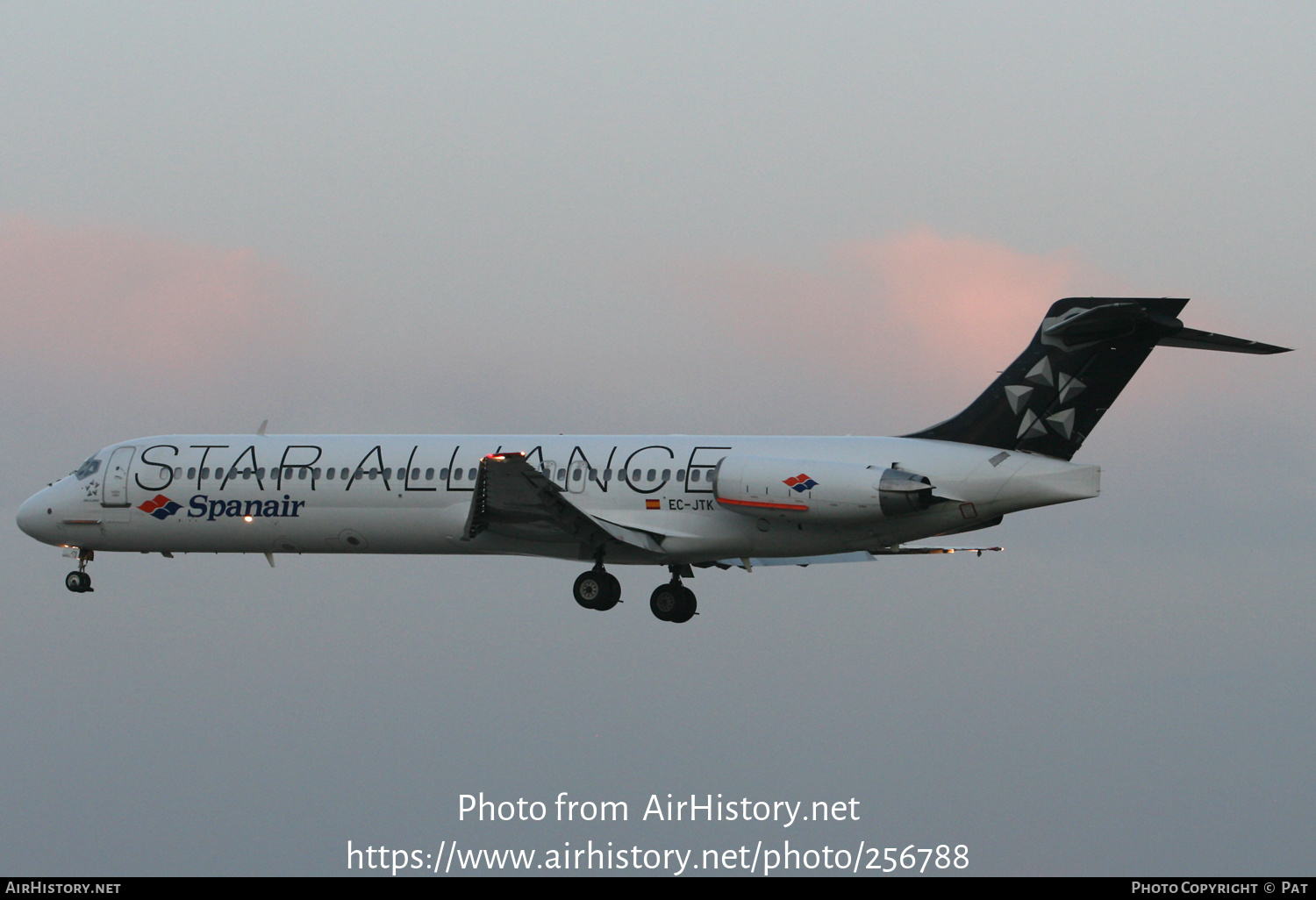 Aircraft Photo of EC-JTK | McDonnell Douglas MD-87 (DC-9-87) | Spanair | AirHistory.net #256788