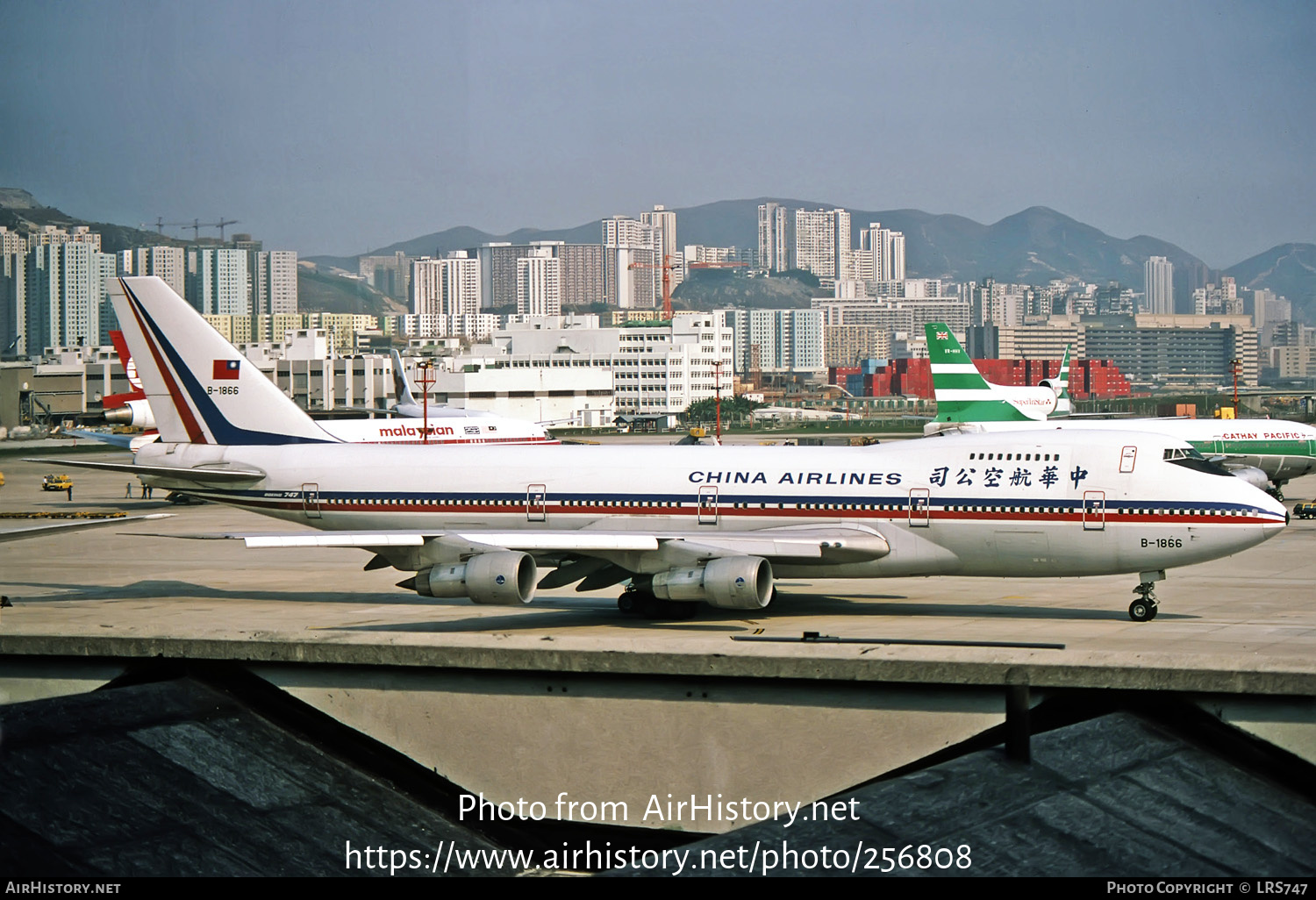 Aircraft Photo of B-1866 | Boeing 747-209B | China Airlines | AirHistory.net #256808