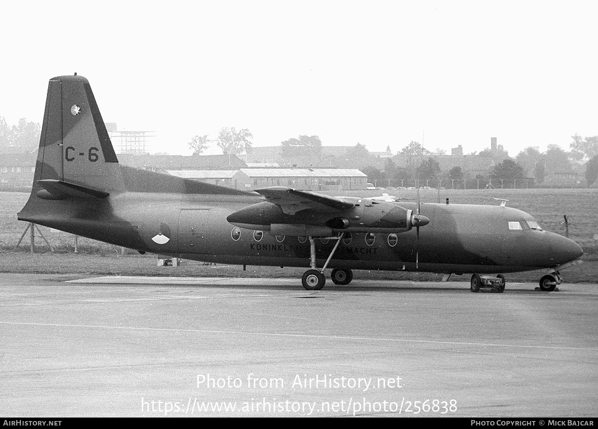 Aircraft Photo of C-6 | Fokker F27-300M Troopship | Netherlands - Air Force | AirHistory.net #256838