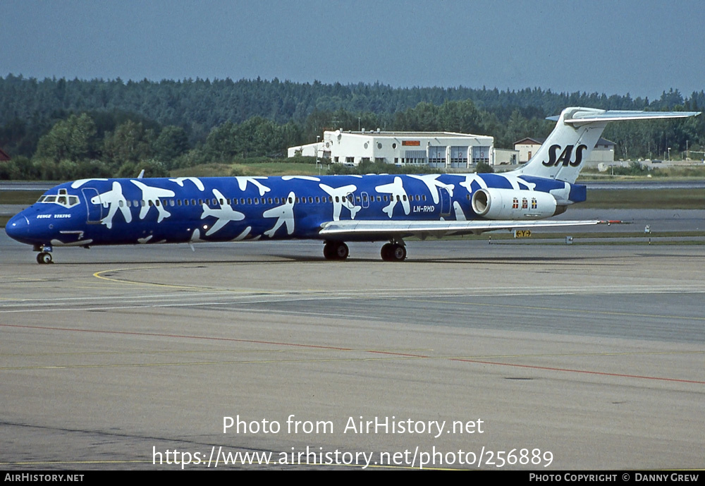 Aircraft Photo of LN-RMD | McDonnell Douglas MD-82 (DC-9-82) | Scandinavian Airlines - SAS | AirHistory.net #256889