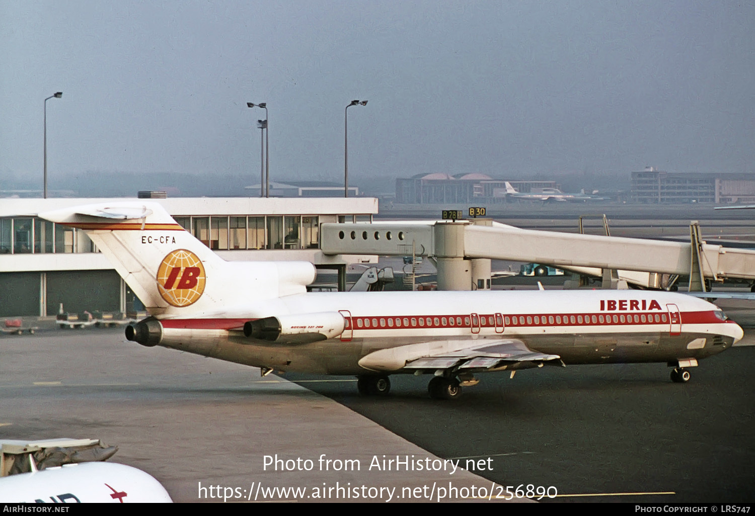 Aircraft Photo of EC-CFA | Boeing 727-256/Adv | Iberia | AirHistory.net #256890