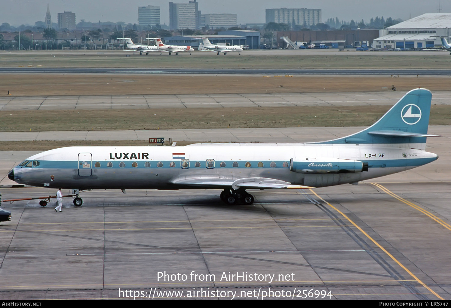 Aircraft Photo of LX-LGF | Sud SE-210 Caravelle VI-R | Luxair | AirHistory.net #256994