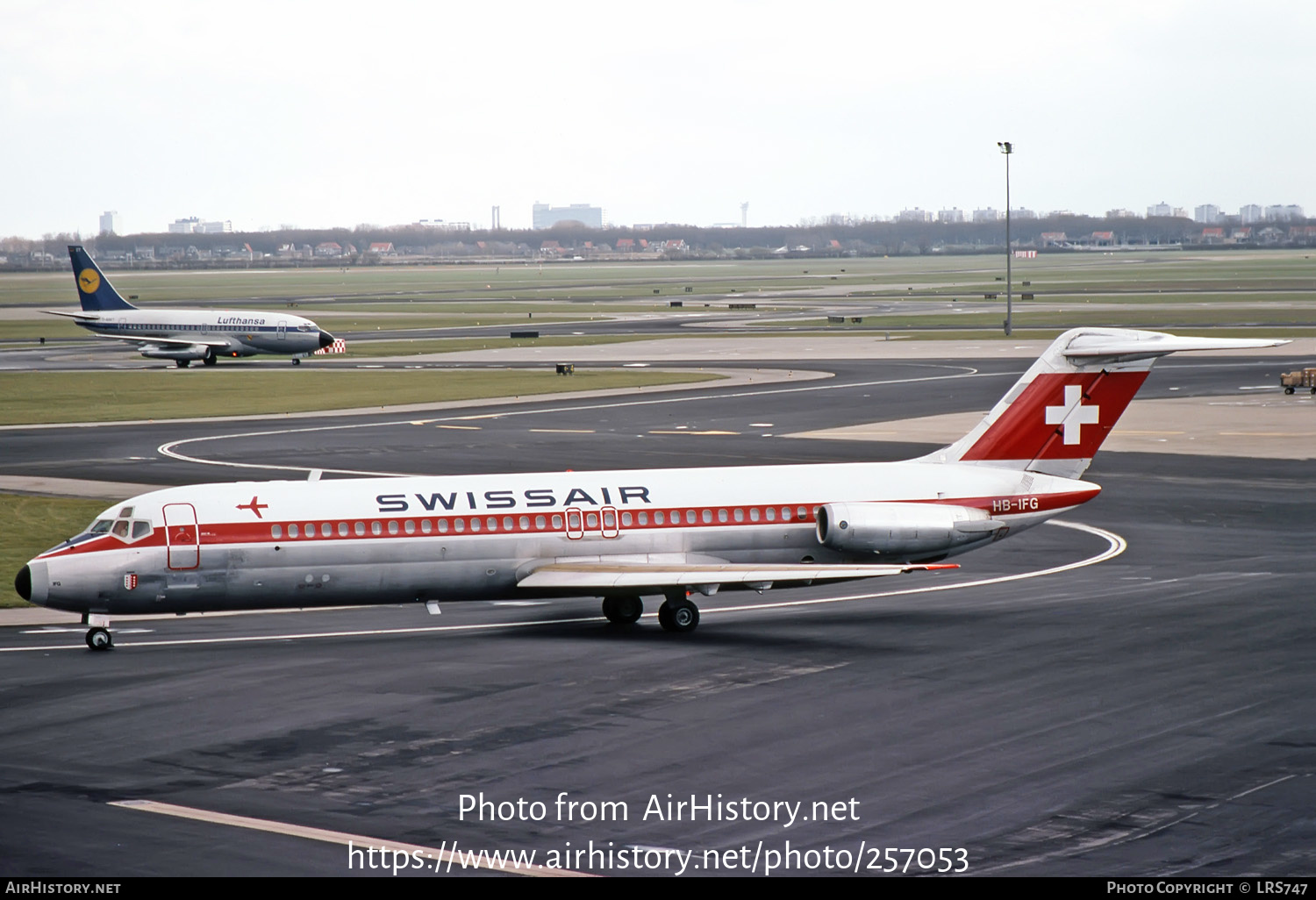 Aircraft Photo of HB-IFG | McDonnell Douglas DC-9-32 | Swissair | AirHistory.net #257053