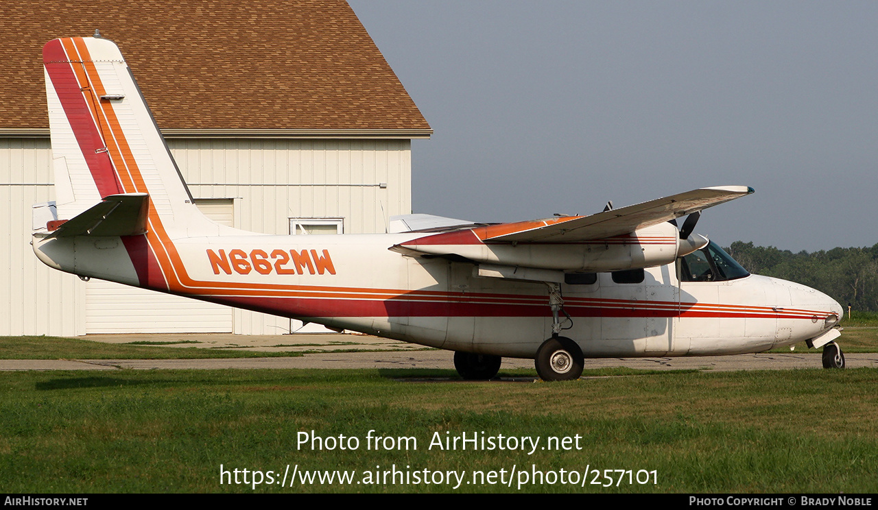 Aircraft Photo of N662MW | Aero Commander 500B Commander | AirHistory.net #257101