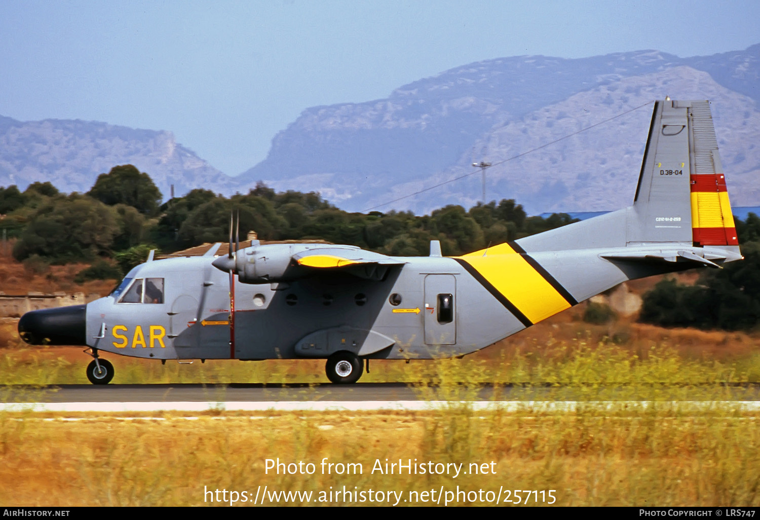 Aircraft Photo of D.3B-04 | CASA C-212-200 Aviocar | Spain - Air Force | AirHistory.net #257115