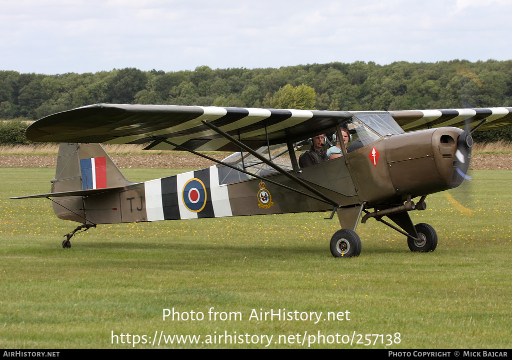 Aircraft Photo of G-AMVD / TJ652 | Auster 5 Alpha | UK - Air Force | AirHistory.net #257138