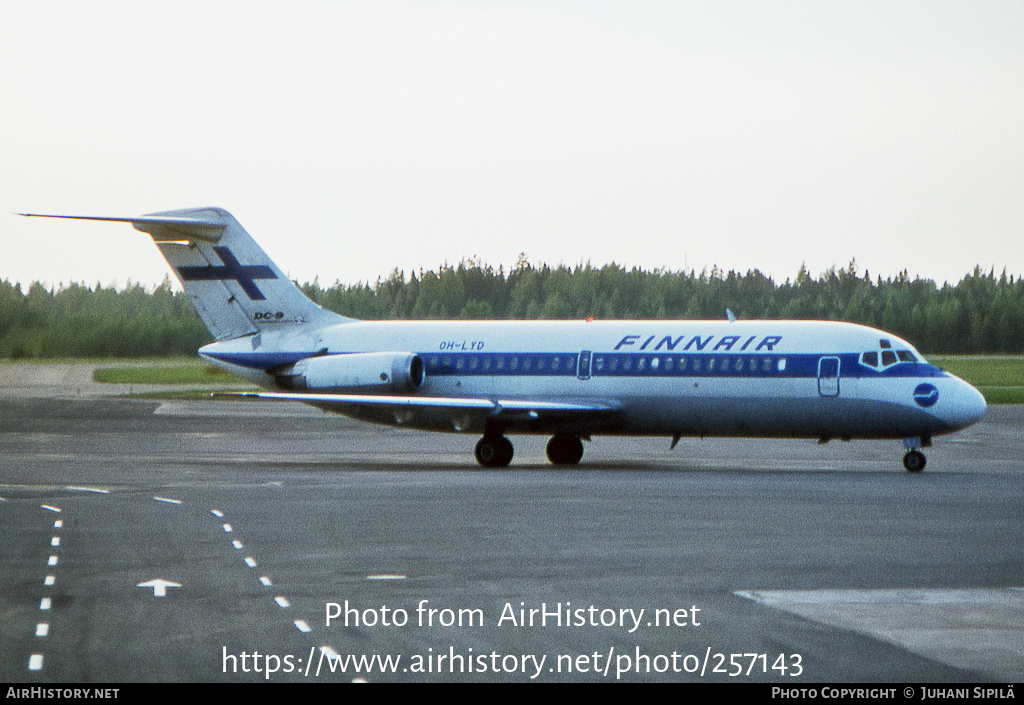 Aircraft Photo of OH-LYD | Douglas DC-9-14 | Finnair | AirHistory.net #257143