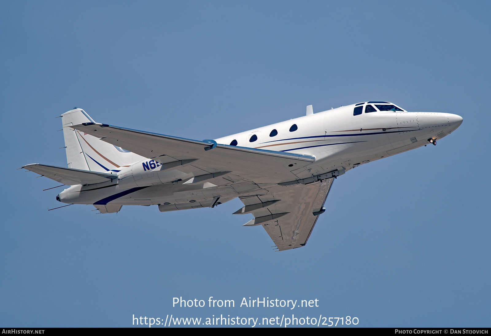 Aircraft Photo of N65ML | North American Rockwell NA-465 Sabreliner 65 | BAE Systems Flight Systems | AirHistory.net #257180