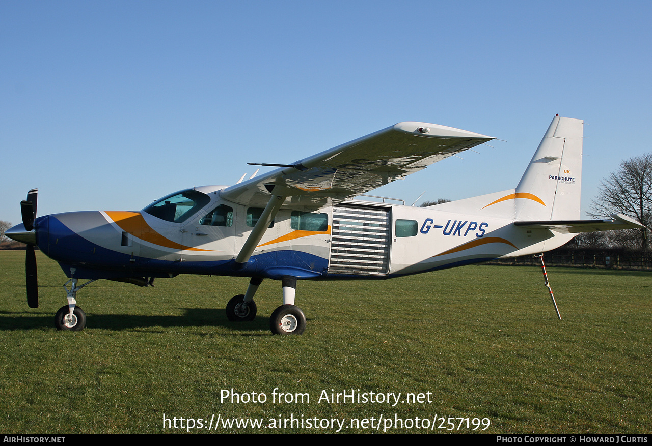 Aircraft Photo of G-UKPS | Cessna 208 Caravan I | UK Parachute Services | AirHistory.net #257199