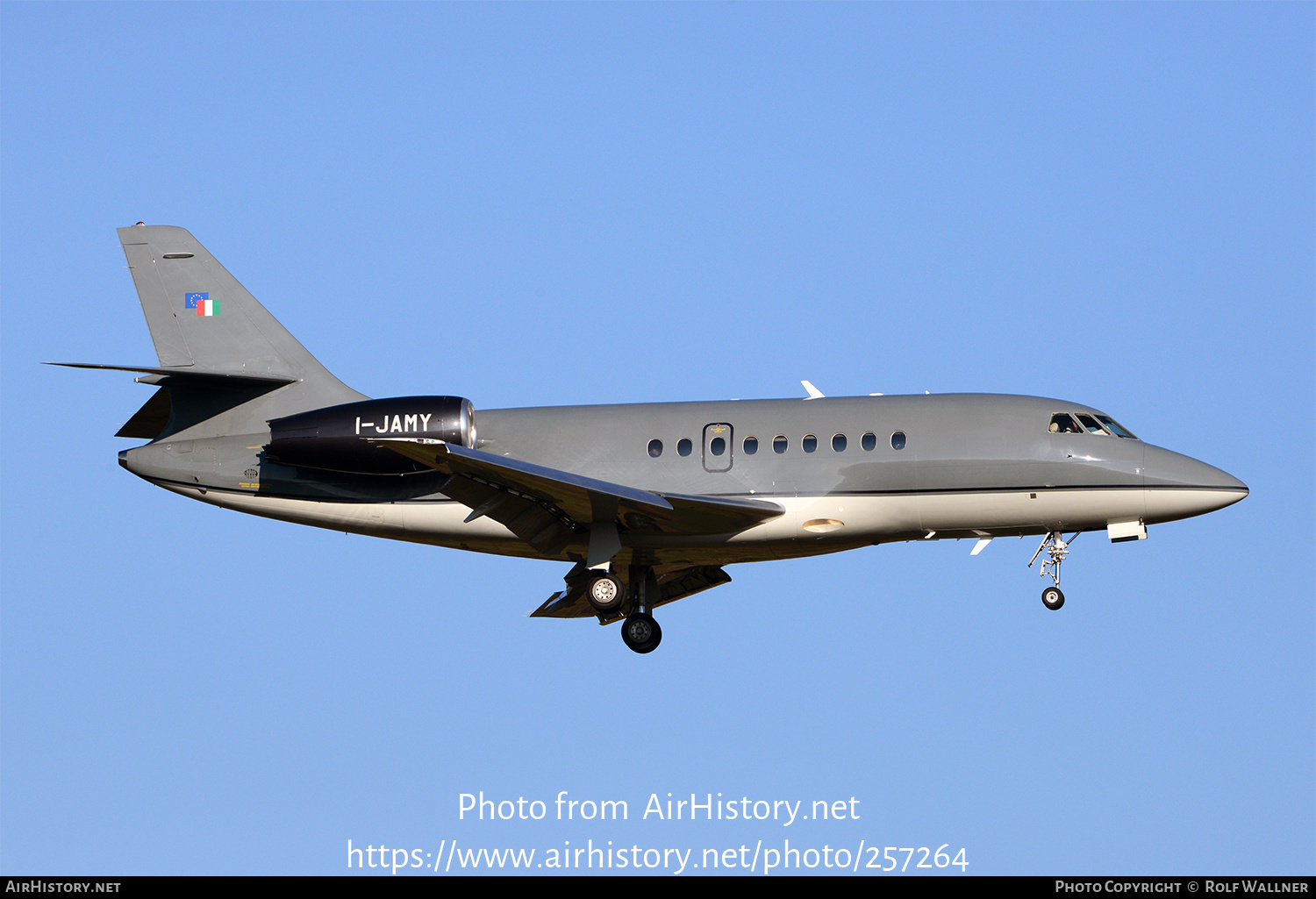 Aircraft Photo of I-JAMY | Dassault Falcon 2000 | AirHistory.net #257264