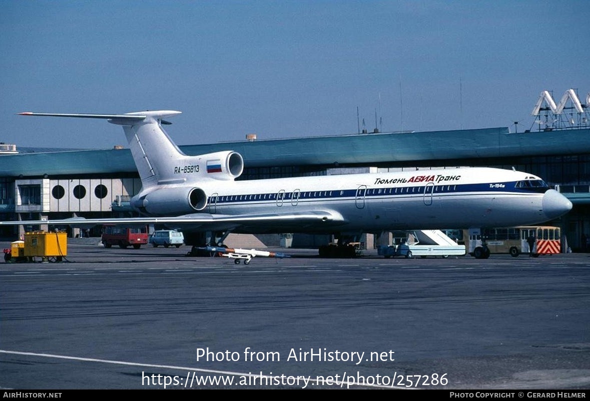 Aircraft Photo of RA-85813 | Tupolev Tu-154M | Tyumen Avia Trans | AirHistory.net #257286