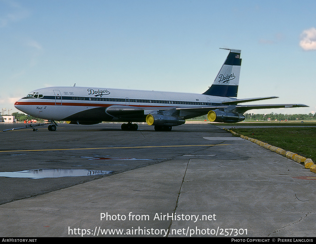 Aircraft Photo of N1R | Boeing 720-023B | Los Angeles Dodgers | AirHistory.net #257301