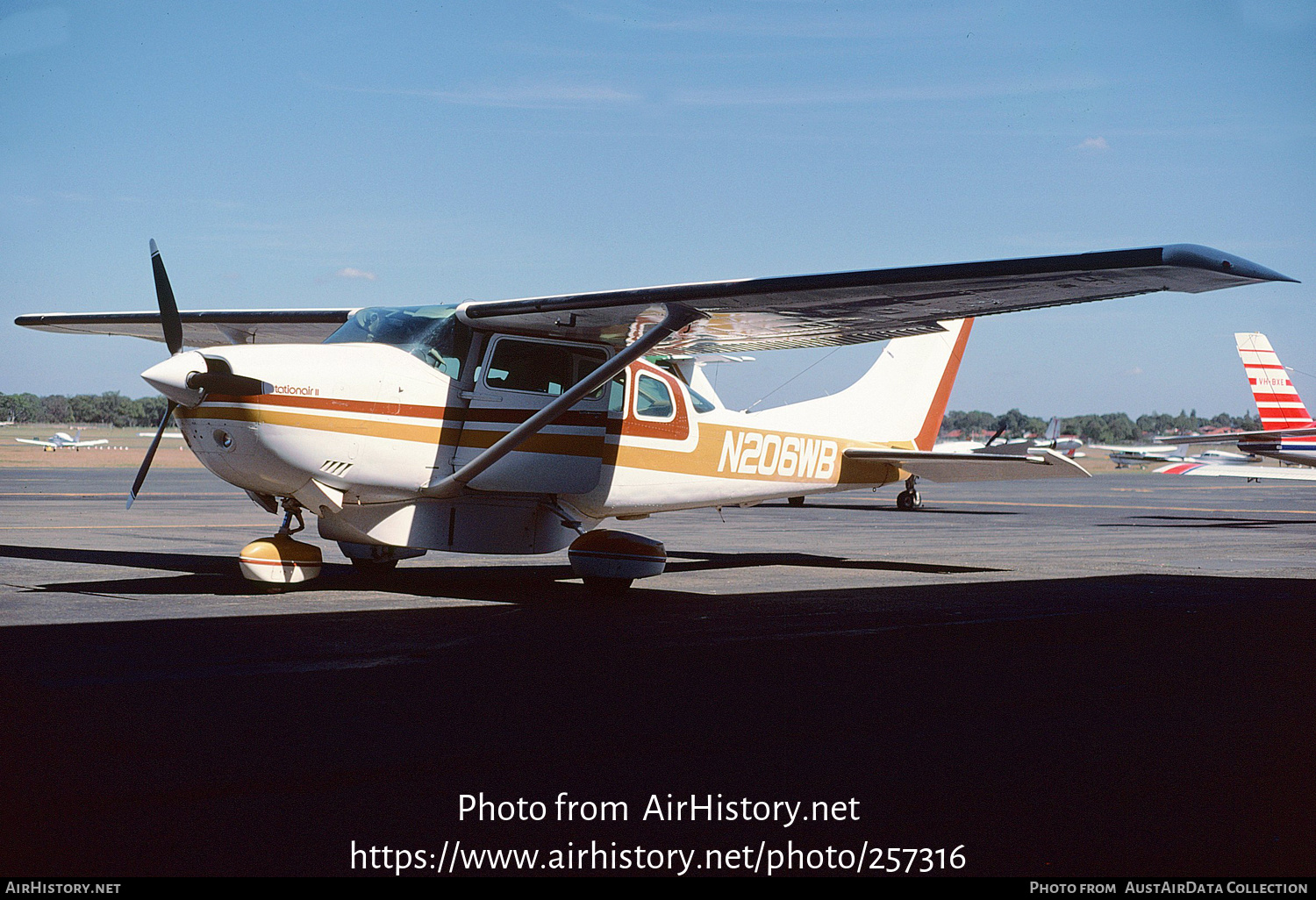 Aircraft Photo of N206WB | Cessna U206F Stationair | AirHistory.net #257316