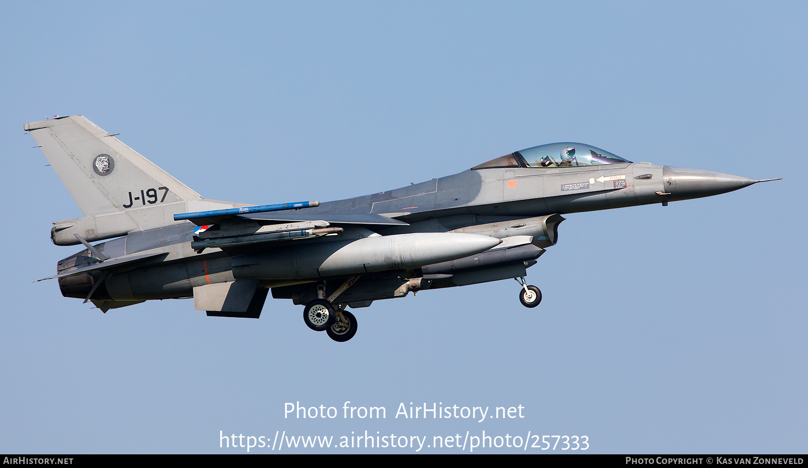 Aircraft Photo of J-197 | General Dynamics F-16AM Fighting Falcon | Netherlands - Air Force | AirHistory.net #257333