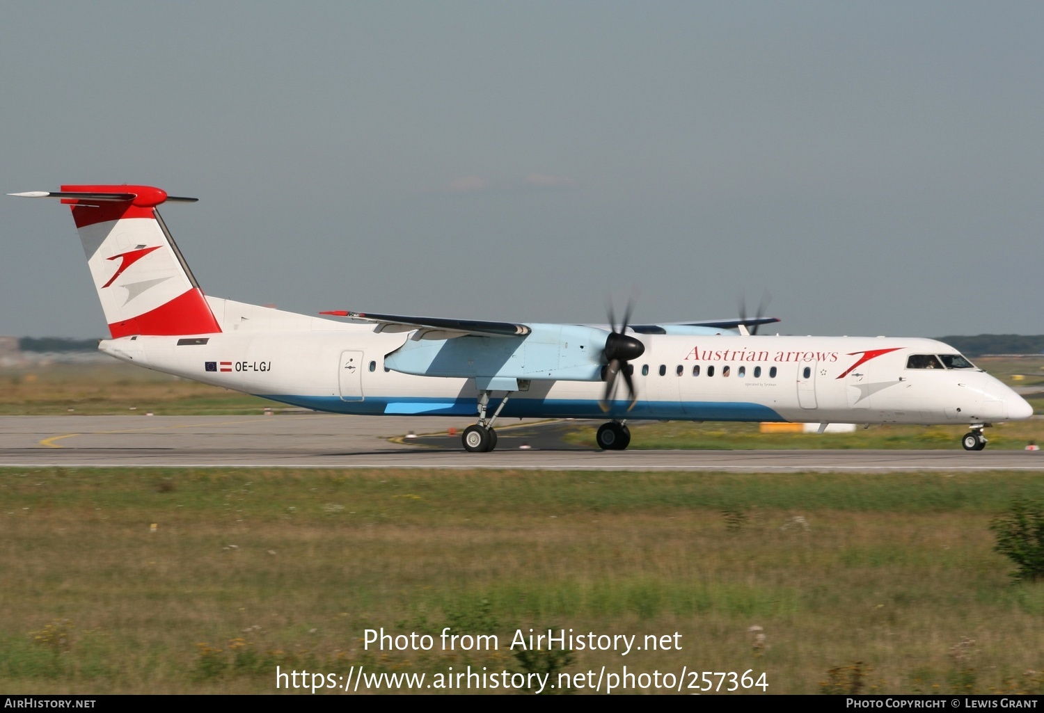 Aircraft Photo of OE-LGJ | Bombardier DHC-8-402 Dash 8 | Austrian Arrows | AirHistory.net #257364