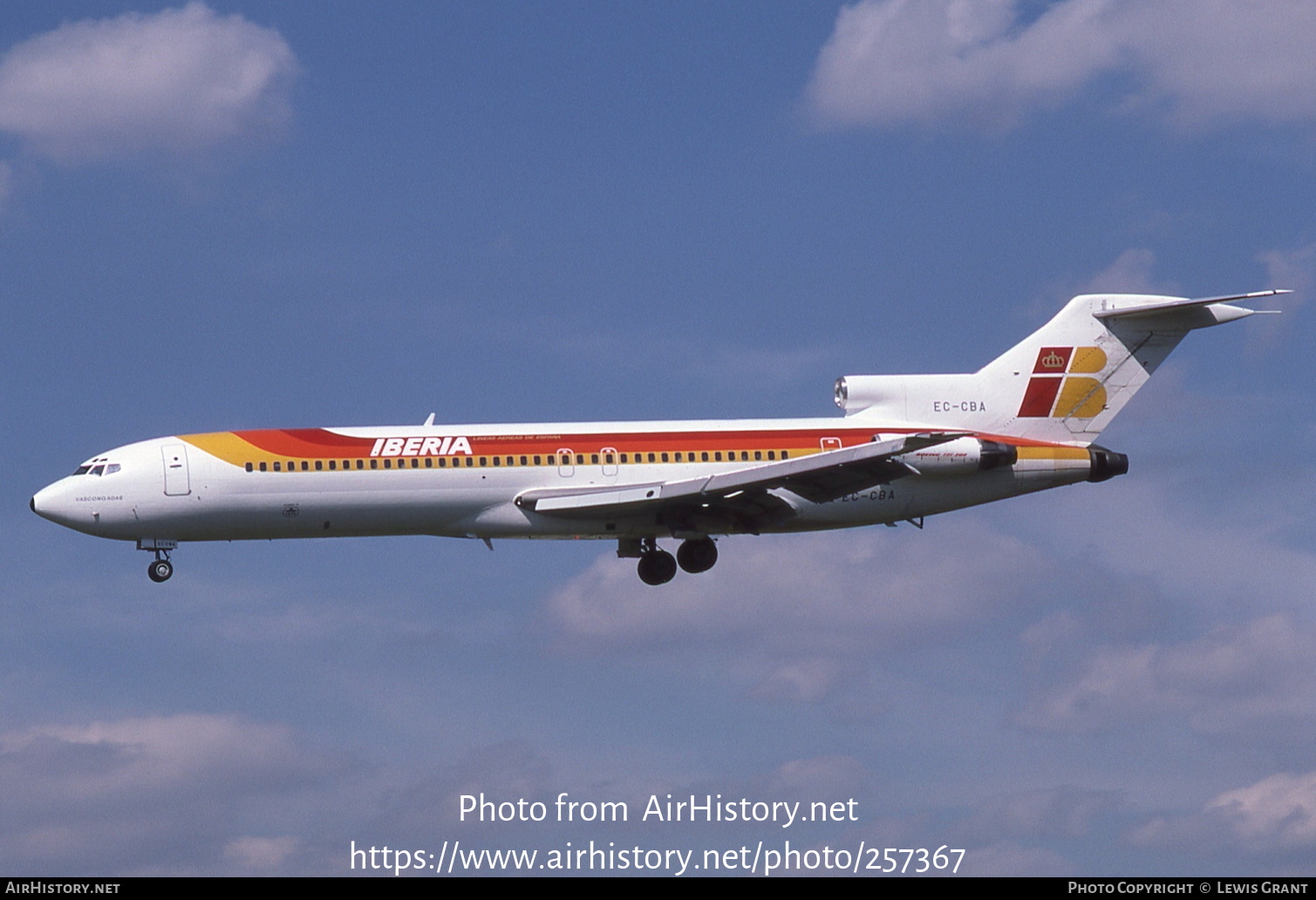 Aircraft Photo of EC-CBA | Boeing 727-256/Adv | Iberia | AirHistory.net #257367