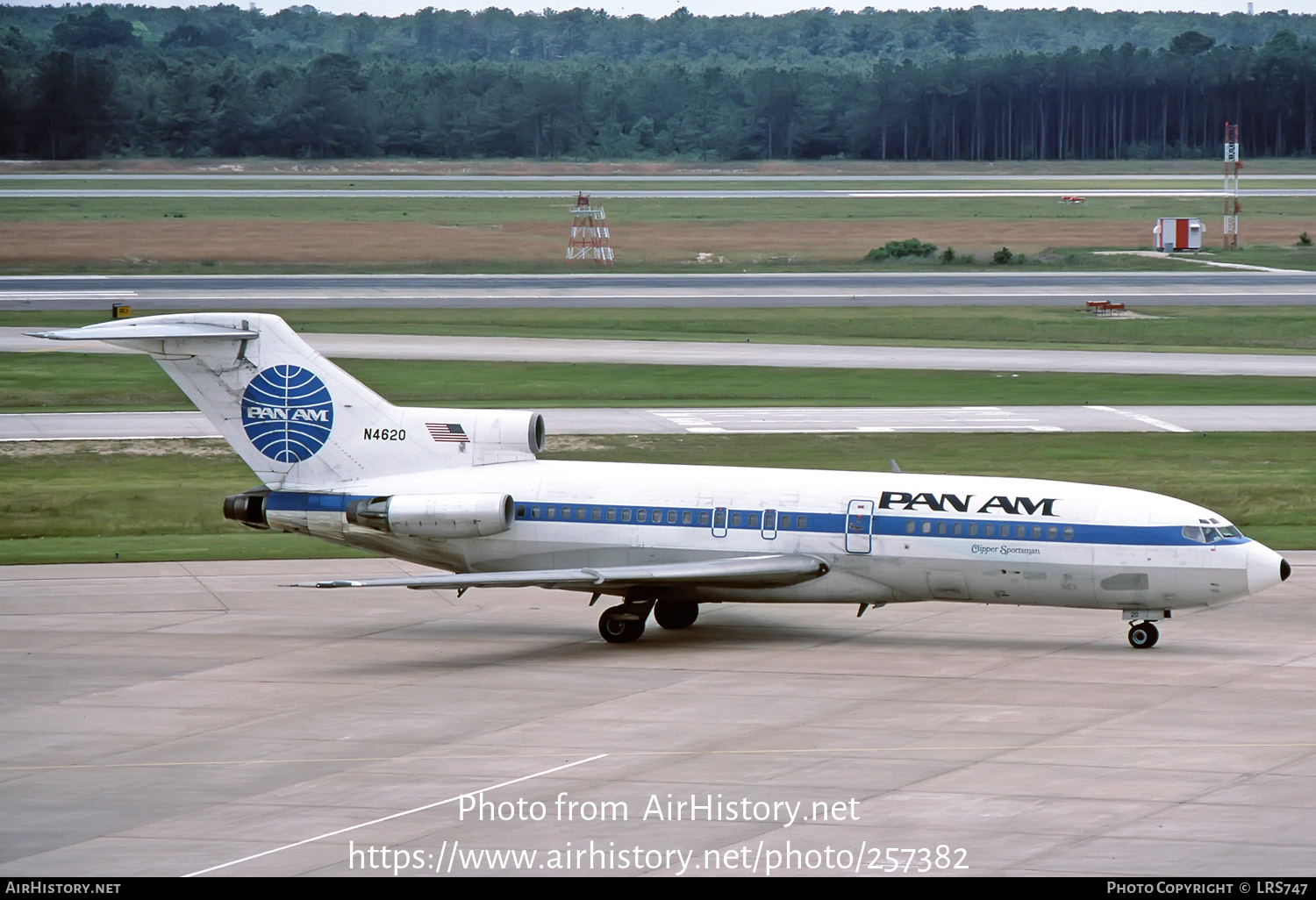 Aircraft Photo of N4620 | Boeing 727-35 | Pan American World Airways - Pan Am | AirHistory.net #257382