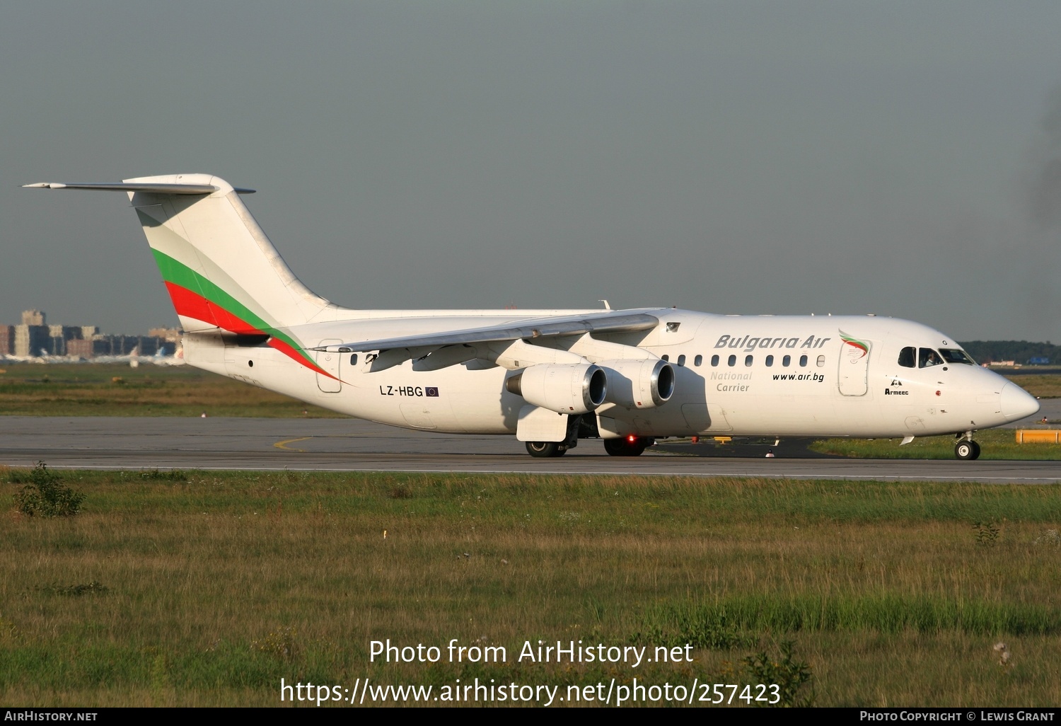 Aircraft Photo of LZ-HBG | British Aerospace BAe-146-300 | Bulgaria Air | AirHistory.net #257423