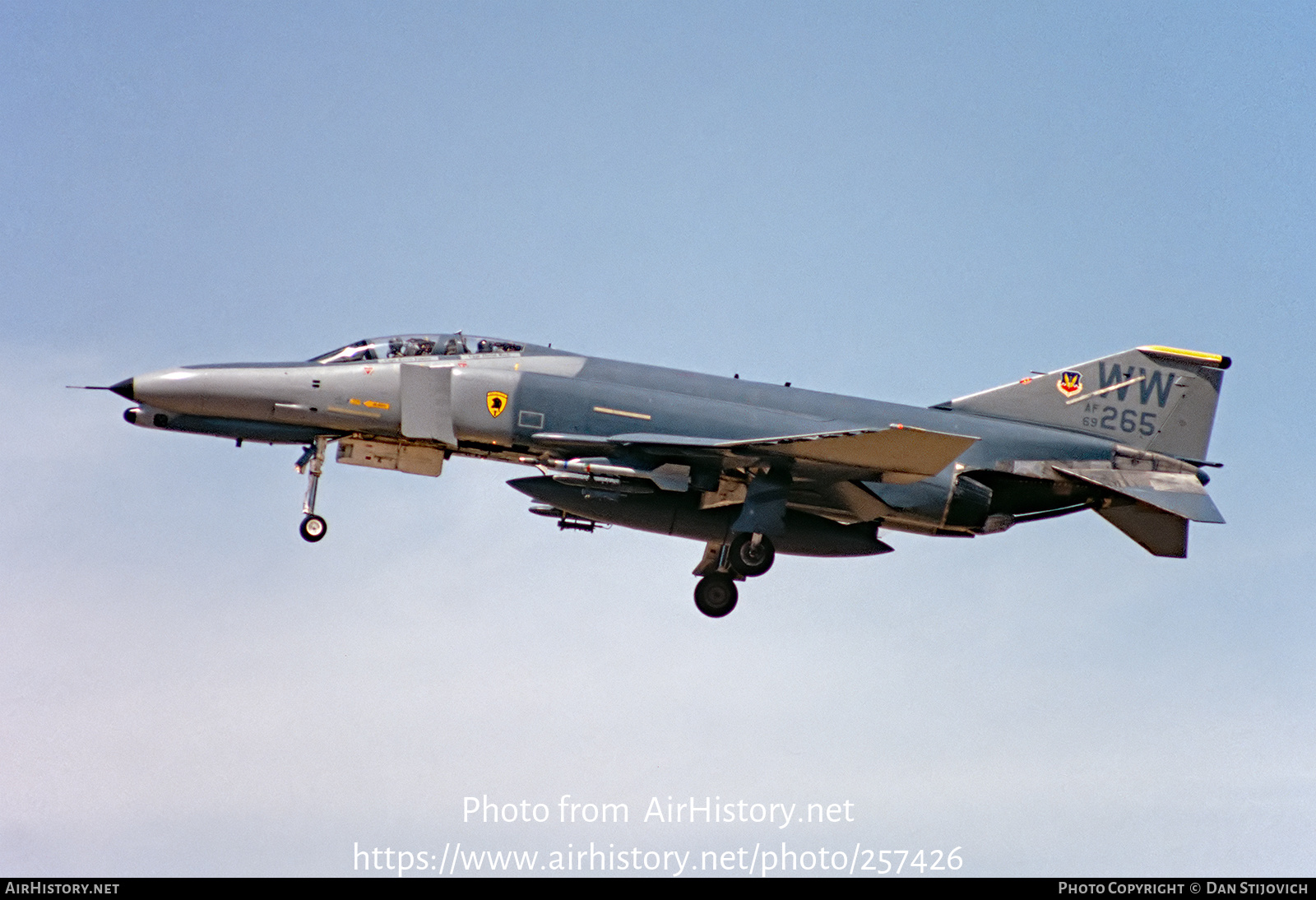 Aircraft Photo of 69-0265 / AF69265 | McDonnell Douglas F-4G Phantom II | USA - Air Force | AirHistory.net #257426