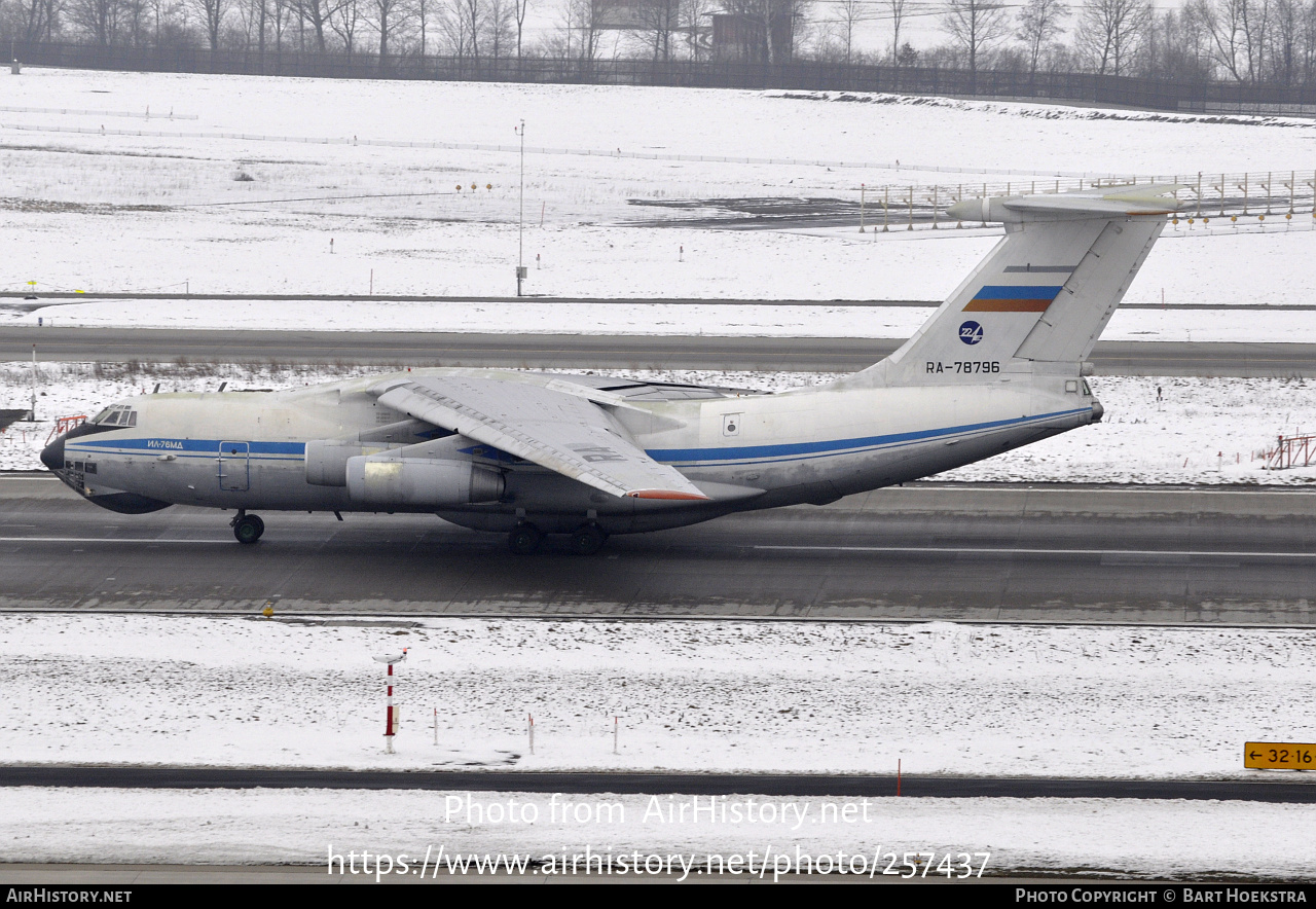 Aircraft Photo of RA-78796 | Ilyushin Il-76MD | Russia - Air Force | AirHistory.net #257437