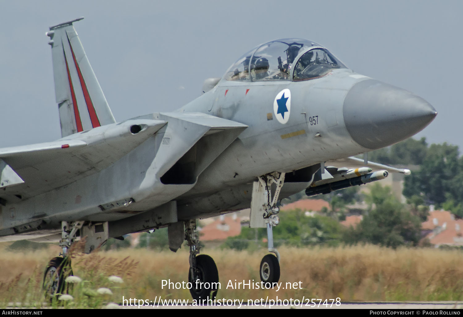 Aircraft Photo of 957 | McDonnell Douglas F-15D Baz | Israel - Air ...