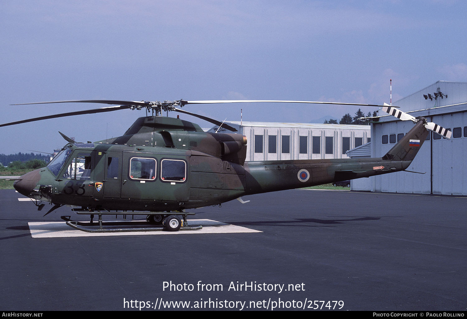 Aircraft Photo of H2-33 | Bell 412EP | Slovenia - Air Force | AirHistory.net #257479